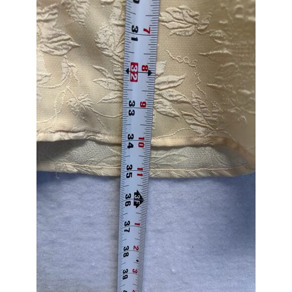 Victoria's Secret Vtg Secret Flower Embossed Button Up Collared Oversize Shirt M - Picture 7 of 8